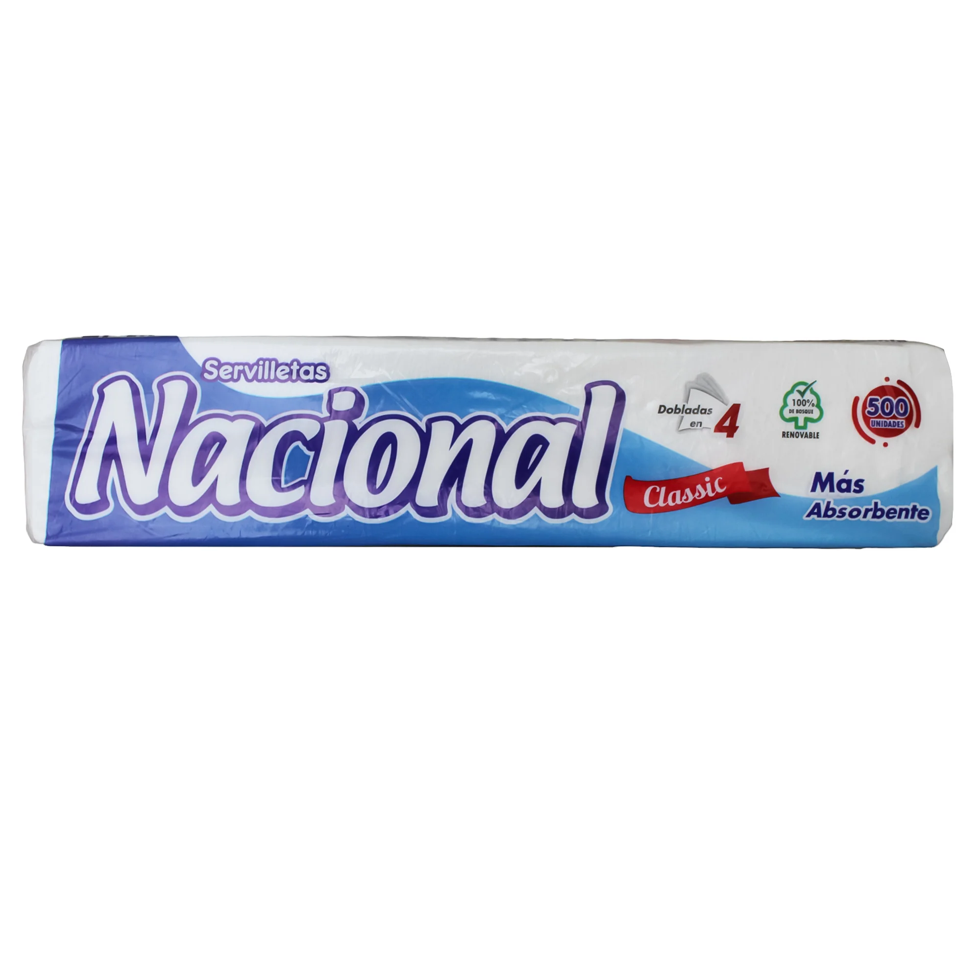 Servilletas Nacional Classic Paquete X 500 Unidades