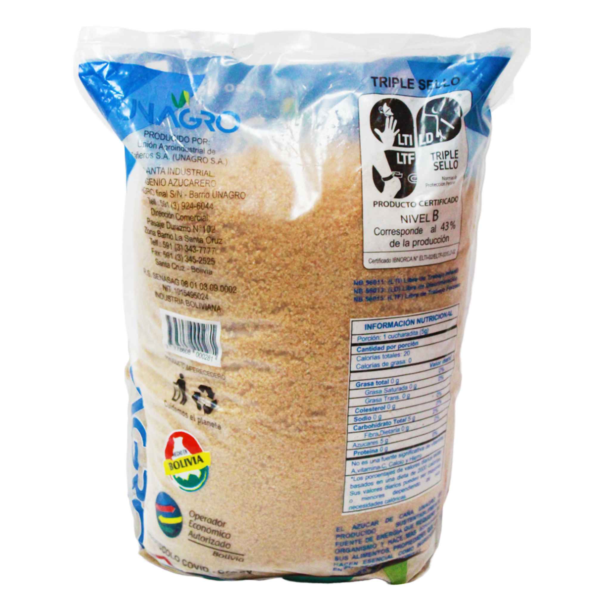 Azúcar Unagro Morena X 5Kg - Image 2