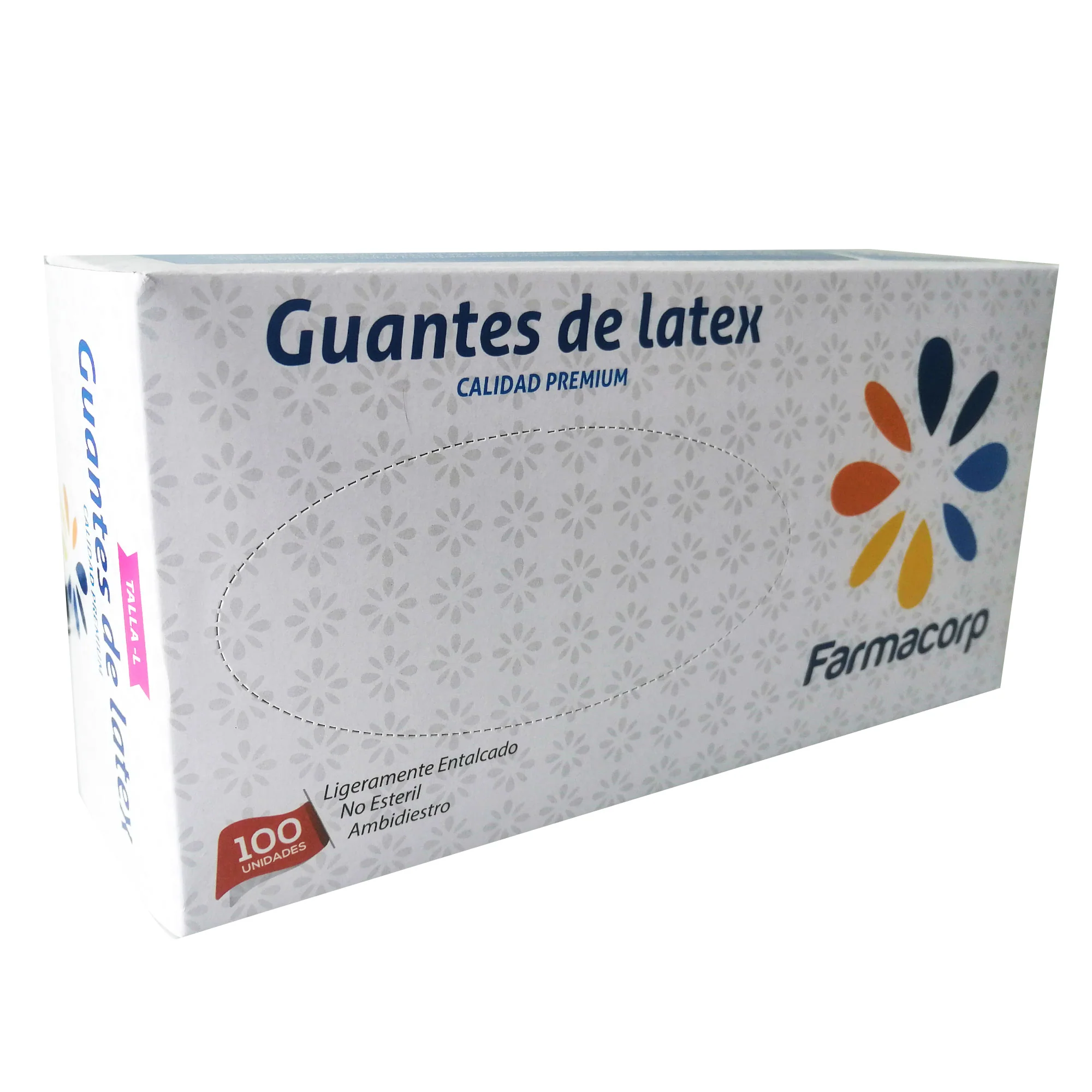 Guantes De Latex Farmacorp Talla L X Unidad - Image 2