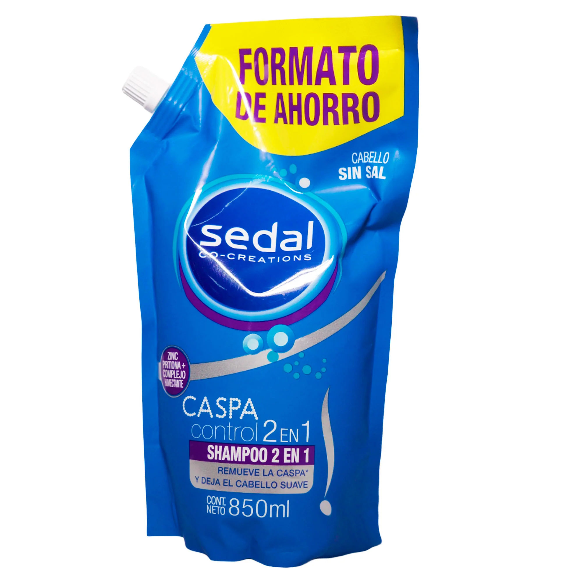 Shampoo Sedal 2 En 1 Caspa Control Doypack X 850Ml
