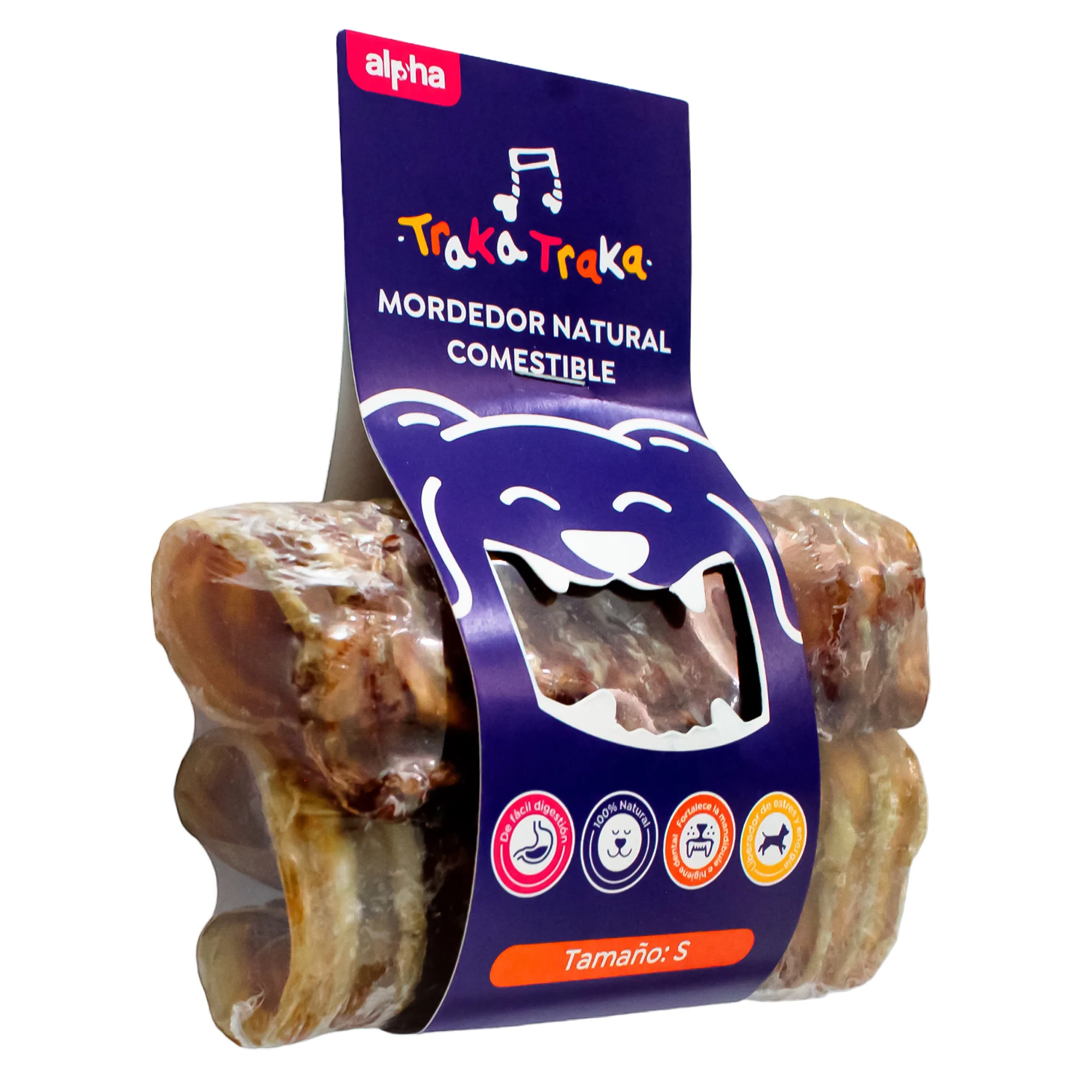 Snack Para Perro Tráqueas De Res Deshidratadas Dureza Media X 2 Piezas - Image 3