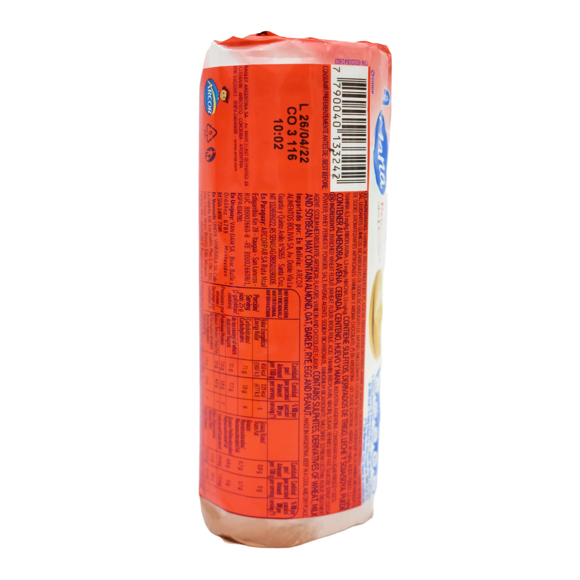 Maná Galletas Rellenas Sabor Chocolate X 152G - Image 2
