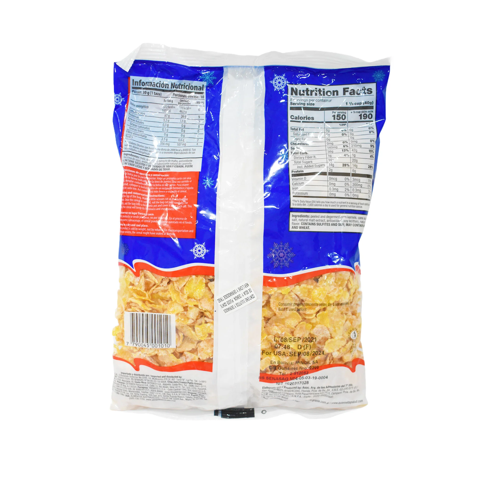 Cereal Copos De Maíz Con Azúcar X 300G - Image 2