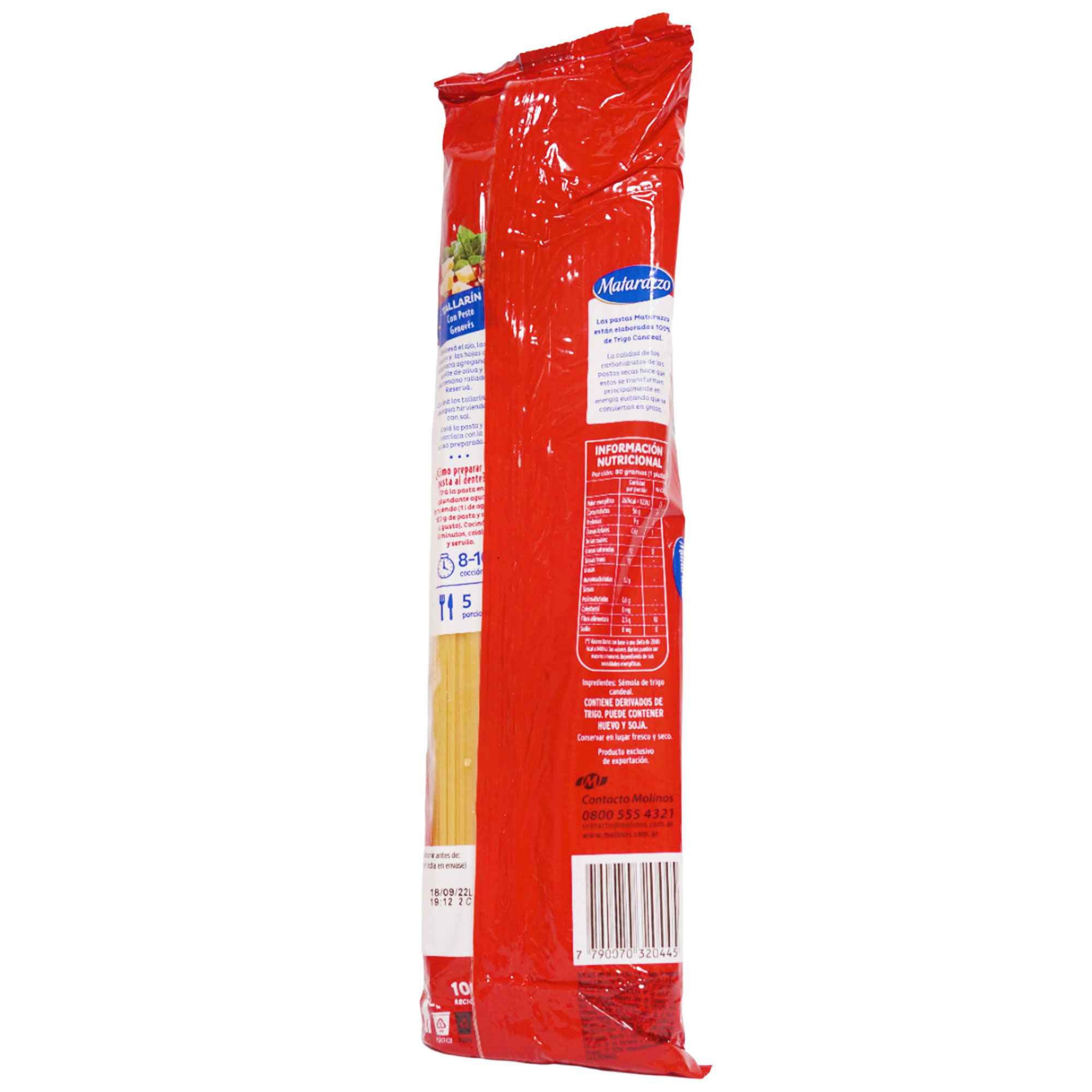 Pasta Matarazzo Tallarín X 400G - Image 2