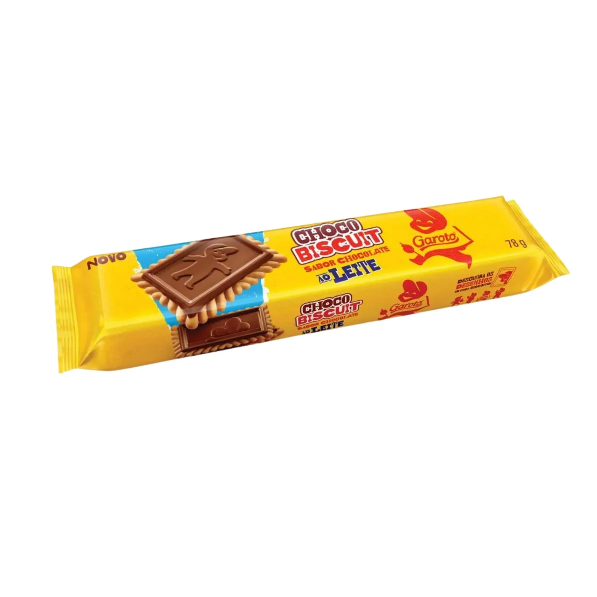 Biscocho Choco Biscuit Garoto Chocolate Con Leche X 78G - Image 2