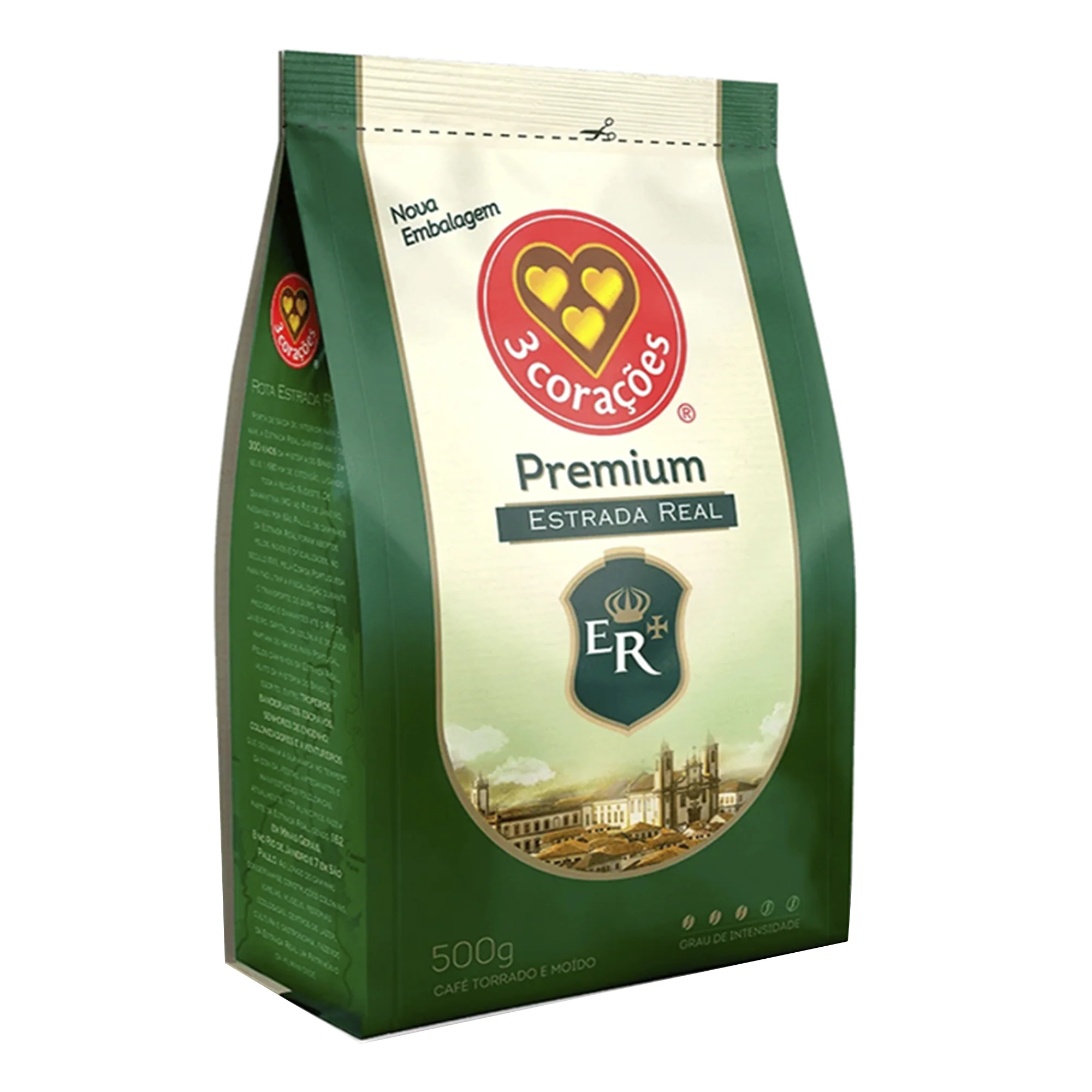 Café 3 Corazones Tostado Molido Premium X 500G