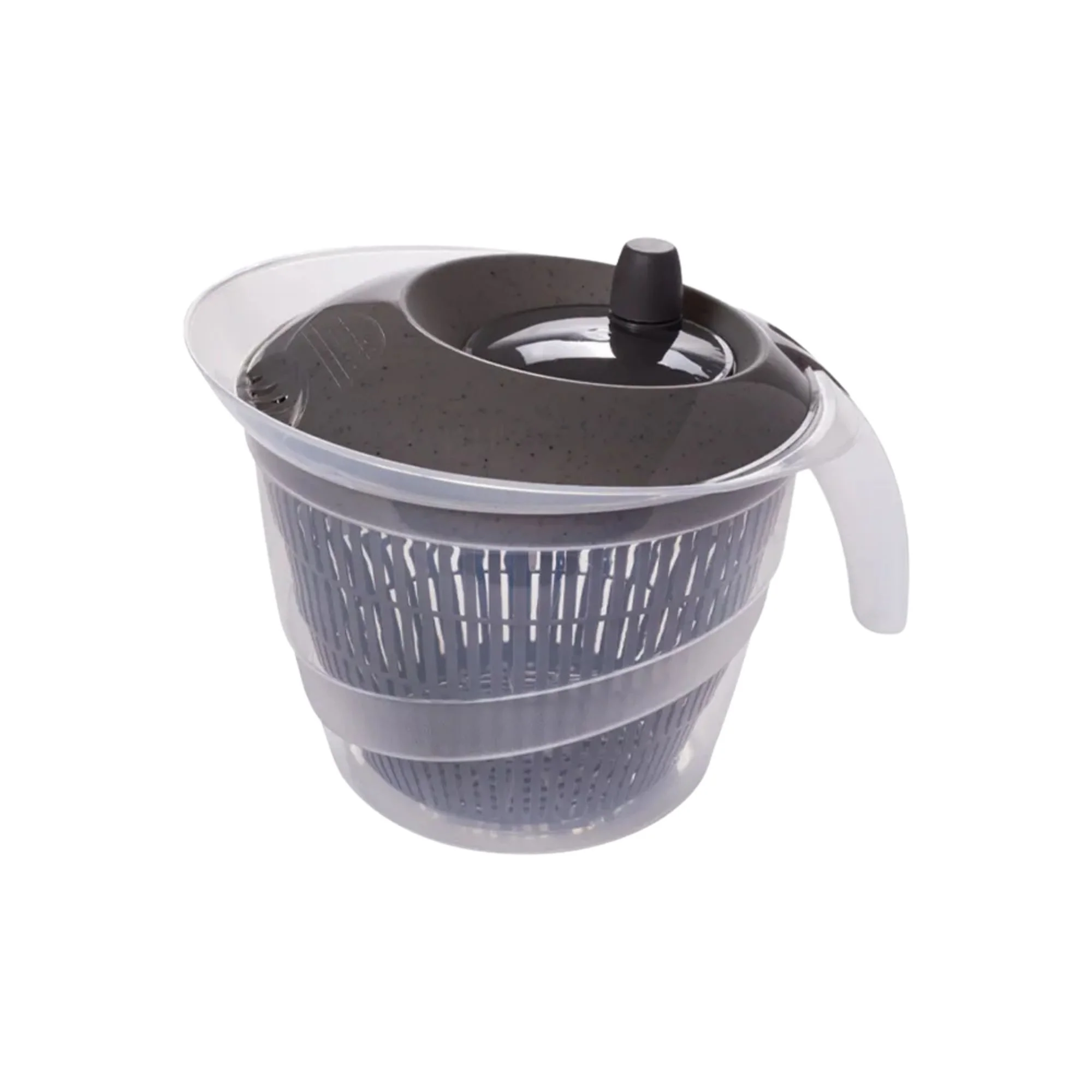 Secador De Ensalada Plasutil Gris X 4L