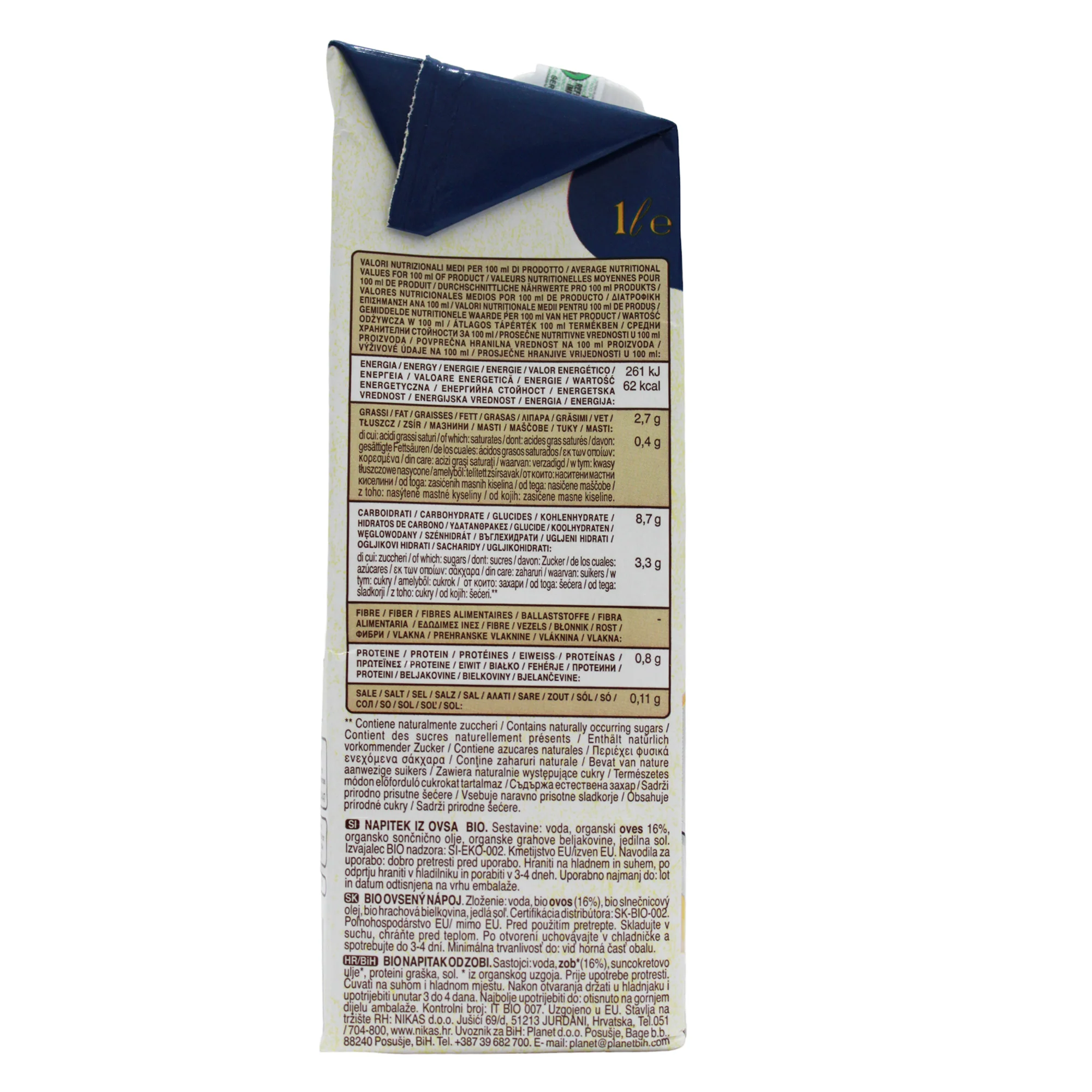 Riso Scotti Bebida De Avena Barista X 1 L - Image 4
