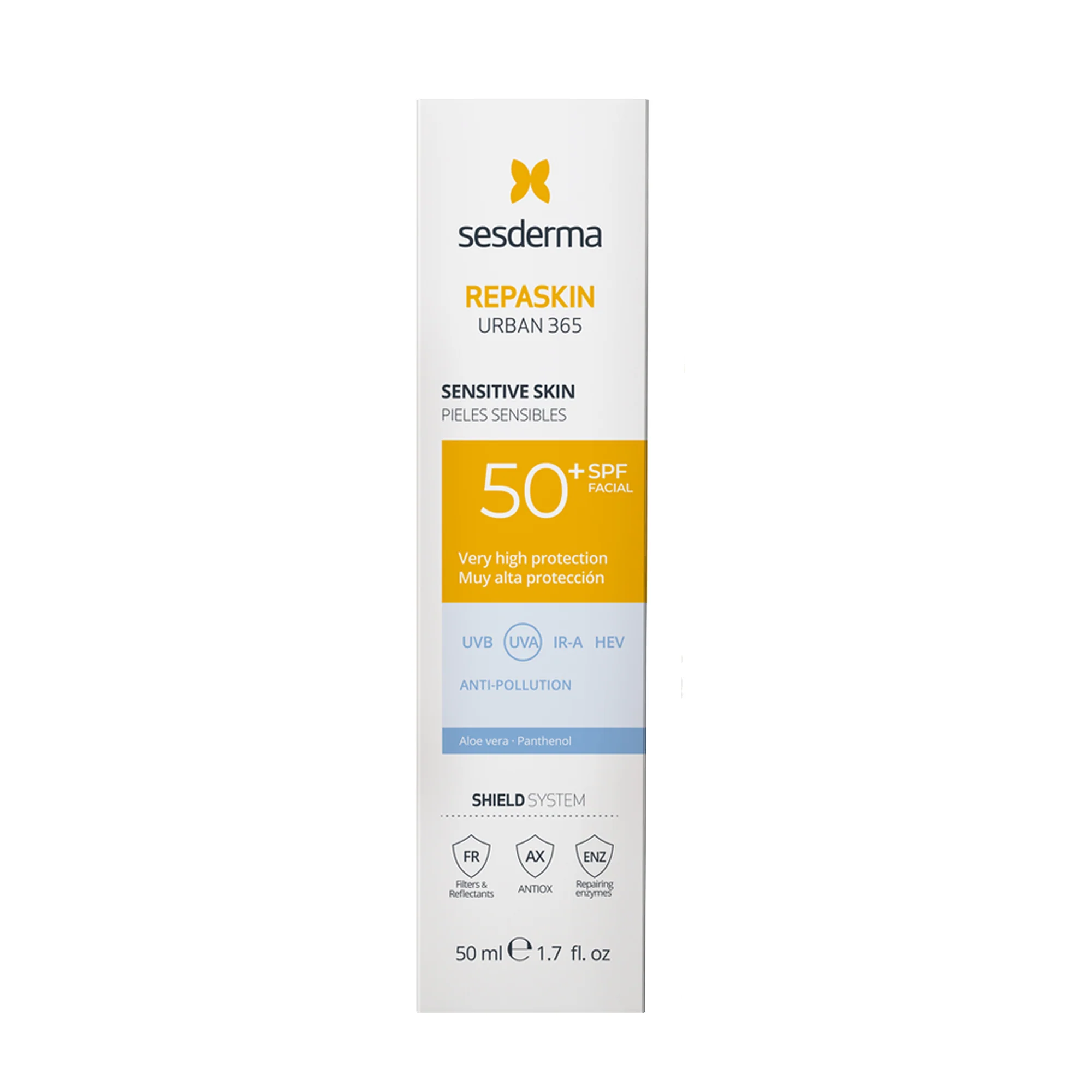 Fotoprotector Sesderma Repaskin Urban 365 Spf50+ Piel Sensible X 50Ml - Image 3