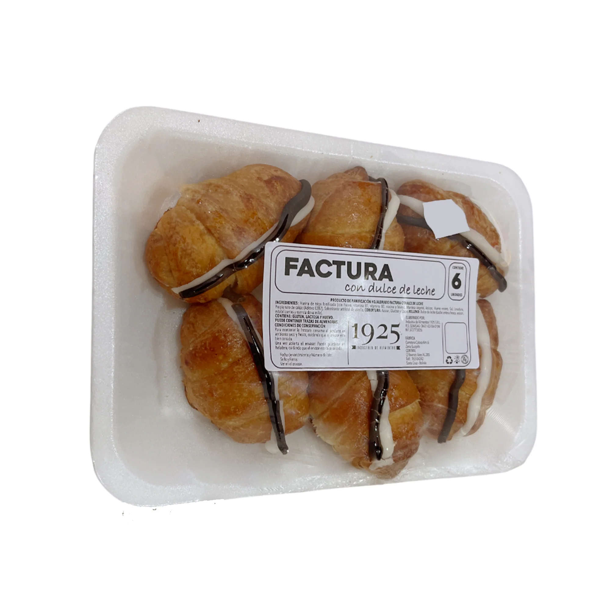 Factura Industria De Alimentos 1925 Dulce De Leche X 6 Unidades - Image 3